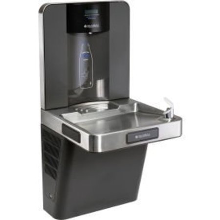 GLOBAL EQUIPMENT Refrigerated Drinking Fountain with Bottle Filler, Filtered, by 761218